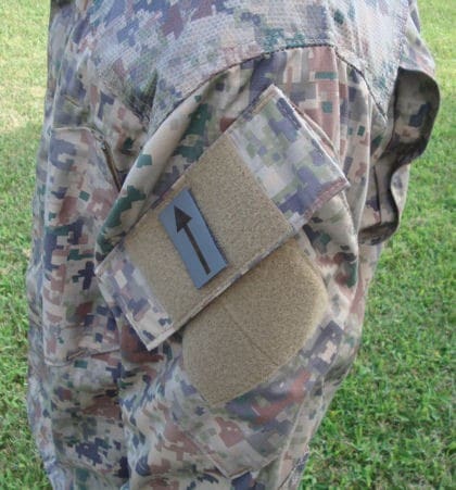 Riflmean IRRP on Mirage Uniform Coat