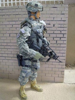 This is an Action Figure The Soldiers Place Figure