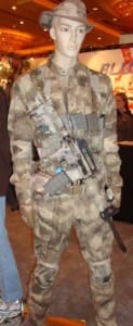 Blue Force Gear shows off the A-TACS pattern.