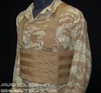 Arclight Systems' Armor Integrated Chest Rig worn in stand alone fashion Arclight Systems' Armor Integrated Chest Rig worn in stand alone fashion