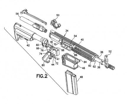 Is this the patent for the Colt CM901?
