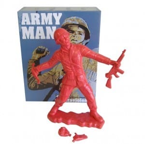 Big Red Army Man