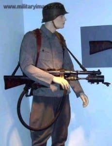 Finnish M44 Flamethrower Mount