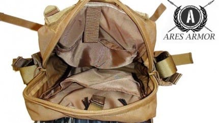 ARES Armor Combat XII Pack interior