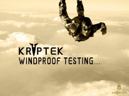 Kryptek Wind Testing