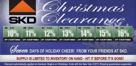 skd Christmas clearance
