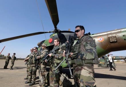 French Troops in Mali