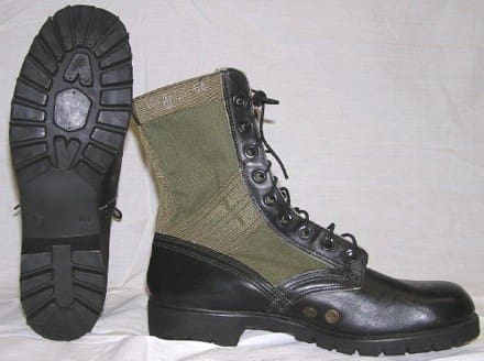Jungle boots, waffle (vibram) sole