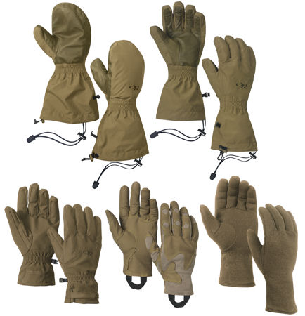 or gloves