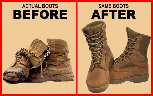 USMC Boot Resole Program by NuShoe 