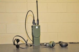 The Rifleman Radio will be interoperable with other Joint Tactical Radio System products, to allow needed connectivity to higher echelon command elements.  Photo by: Jason Bock (C-E LCMC) 