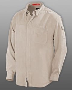 Khaki Tech Shirt from SCOTTEVEST