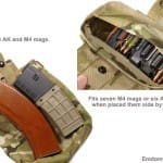 Dump Pouch accommodates M4 as well as AK mags