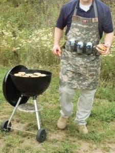 Tactical Grilling Kit in Action