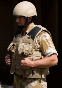 UK enhanced Mark 7 helmet and Osprey Assault body armour - Soldier ...