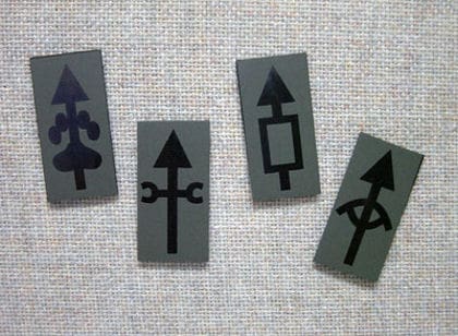 IR Reflective Symbology Patches