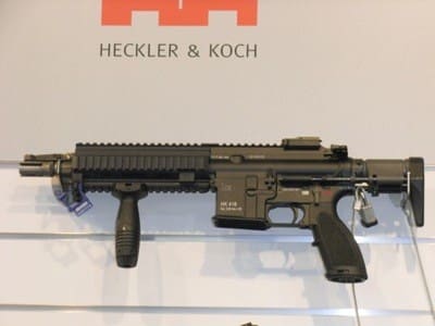 HK416 Sub Carbine from the firearms blog