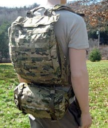 EMILE Assault Pack and Sustainment Pouch as Waist Pack
