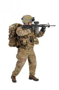 Soldier in MultiCam