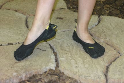 vibram five fingers swimming