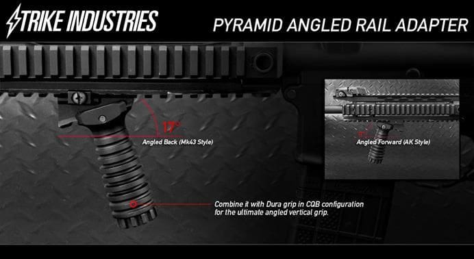SI Angled Foregrip Adapter - Soldier Systems Daily