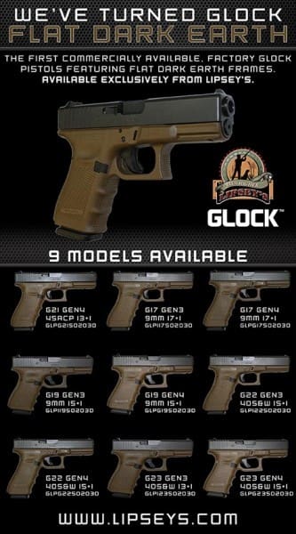 GLOCKs in FDE Available Exclusively from Lipsey's - Soldier Systems Daily