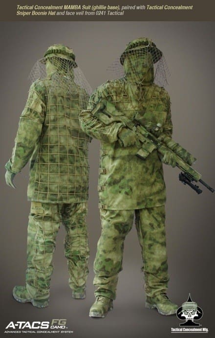 Now Available A-TACS FG Camo Sniper Gear from Tactical Concealment 