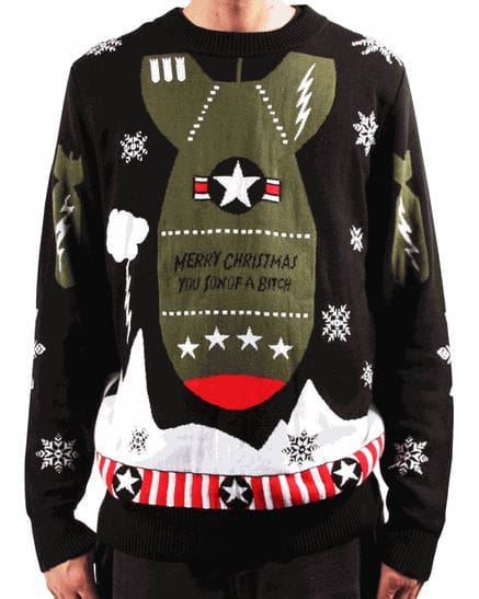 Tactical on sale ugly sweater