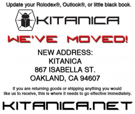 Kitanica Has Moved