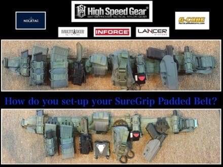 How Do You Set Up Your HSGI Sure-Grip Padded Belt?