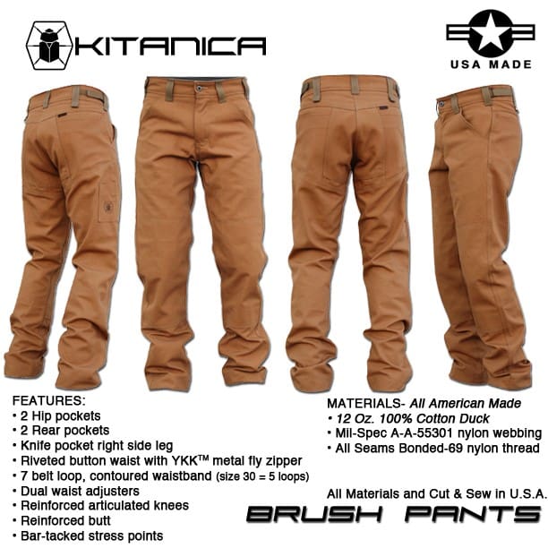 Kitanica Brush Pants - Soldier Systems Daily