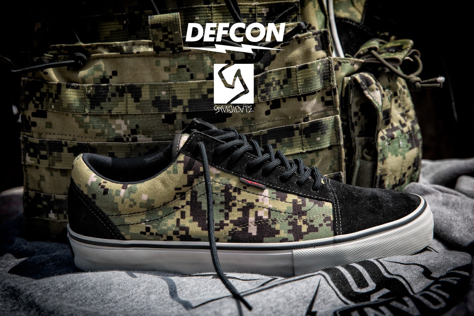 DEFCON X Vans Syndicate Digital Camo 