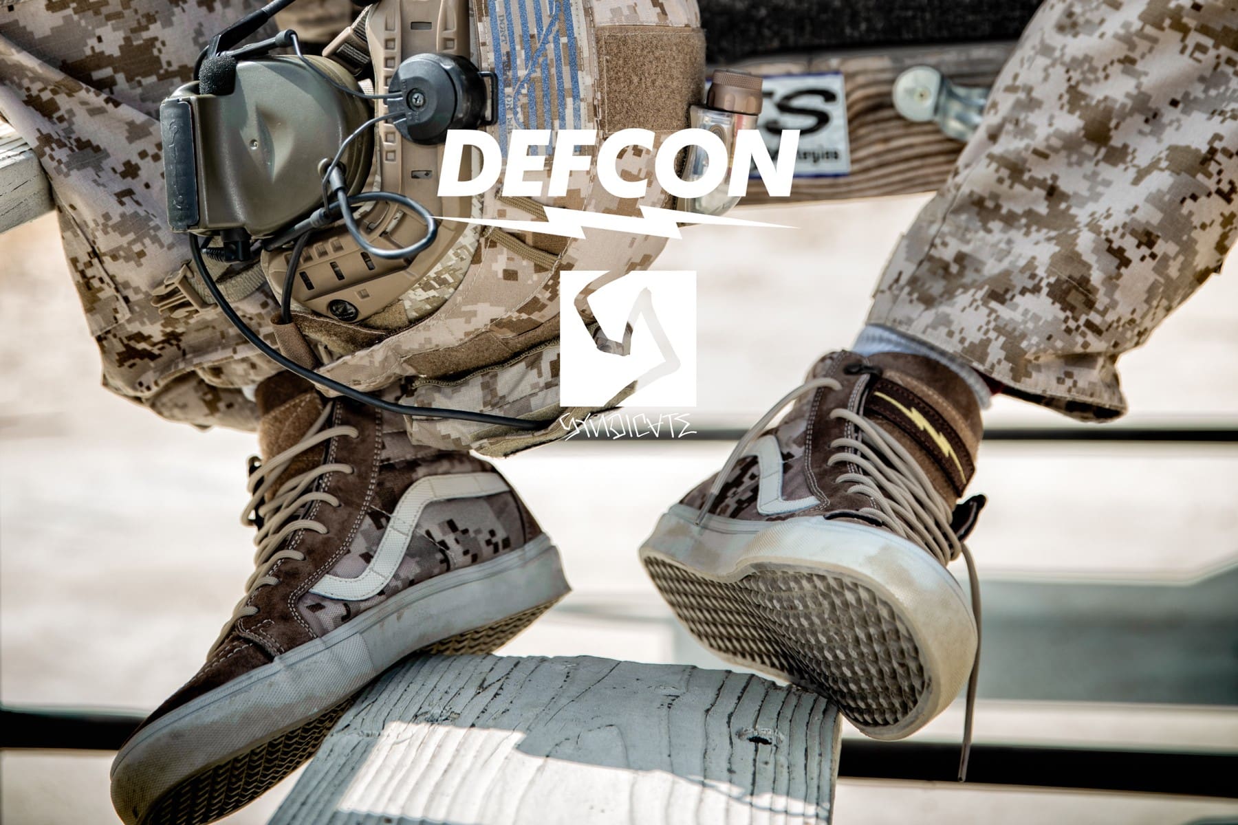 DEFCON X Vans Syndicate Digital Camo Collaboration Soldier Systems Daily