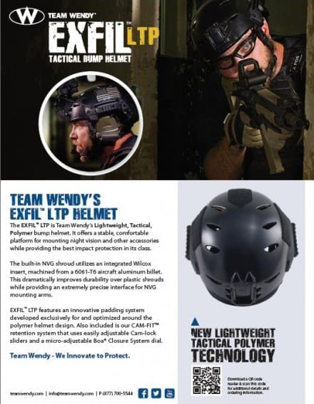 Team Wendy LTP Helmet Now Available - Soldier Systems Daily