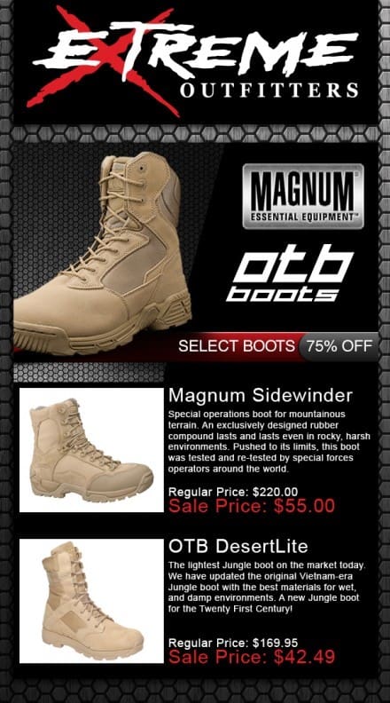 magnum and otb boot newsletter