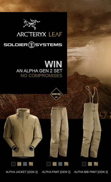 Win an Arc'teryx LEAF Alpha Gen 2 Set - Soldier Systems Daily