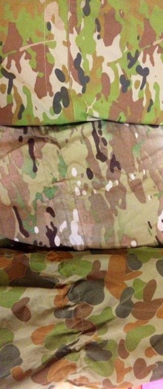 australian multicam camouflage uniform