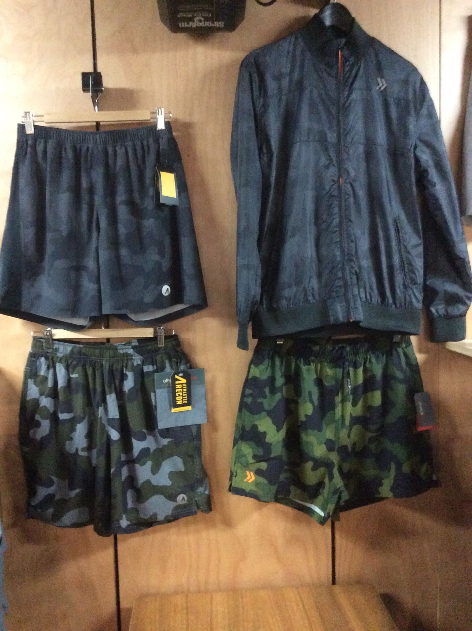 Athletic recon store shorts