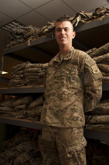 First Sergeant Recycles $250K in OCP Uniforms for Bagram Airmen