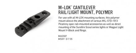 M-LOK Cantilever Mount