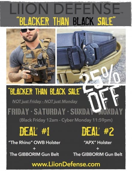 LIION DEFENSE-BlackerThanBlackFridaySale