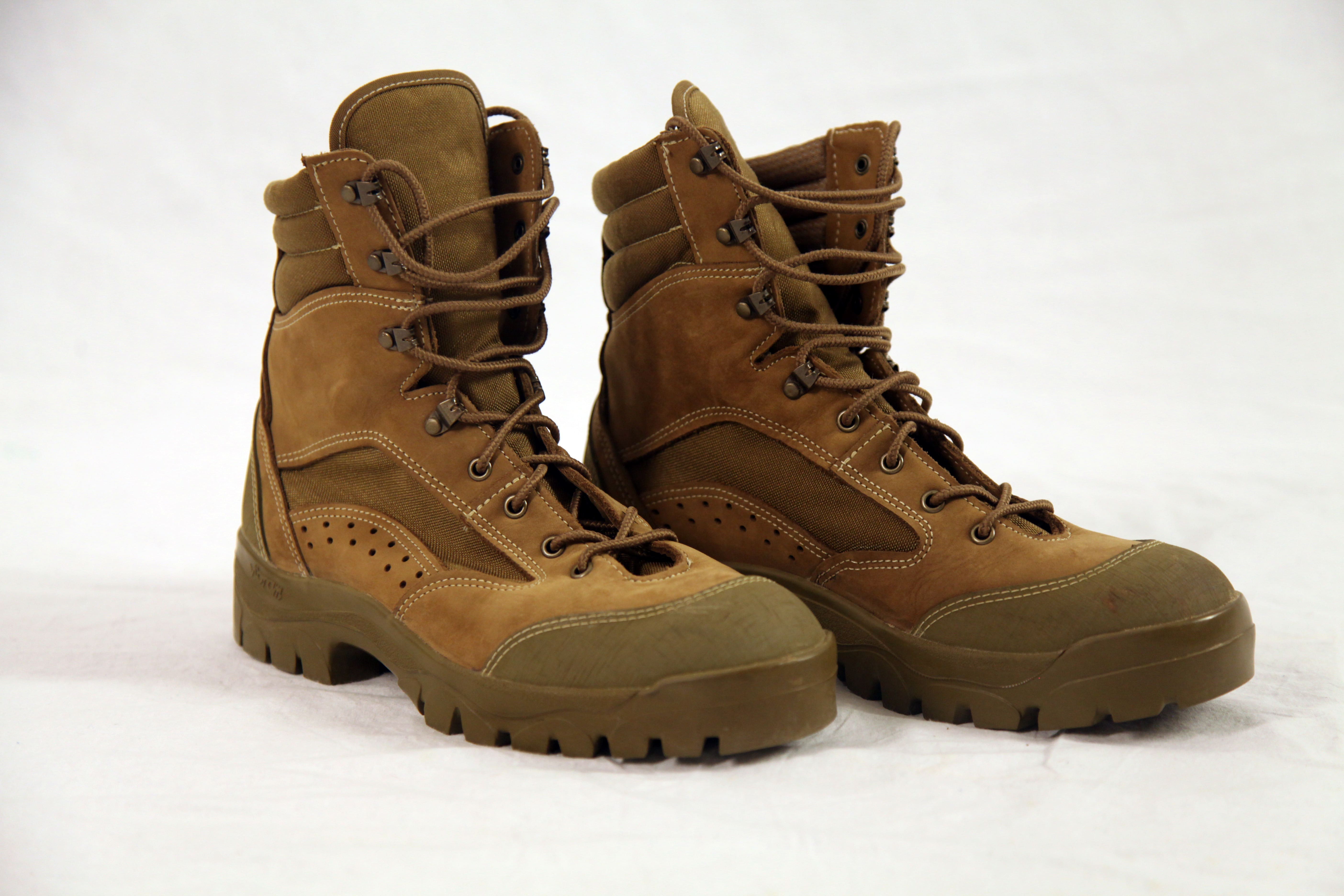 Navy NWU Coyote Brown Army OCP 6104 Rocky S2V Steel Toe Military Boots 