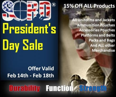 SORD USA Presidents Day Sale