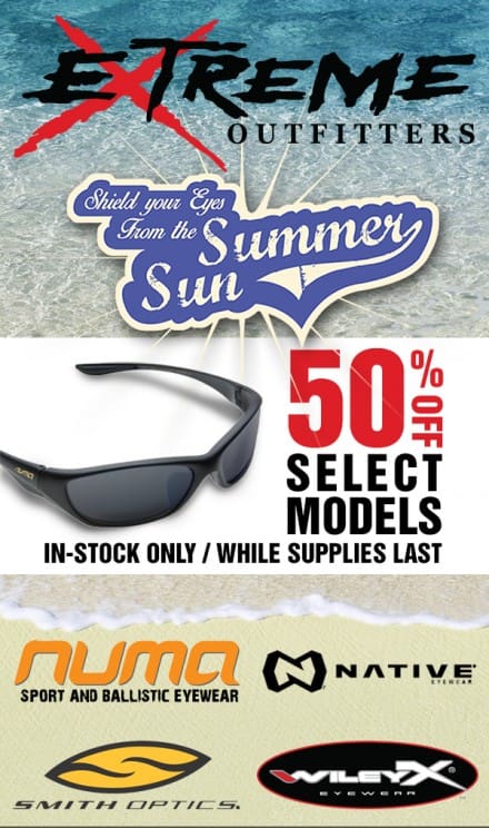 Extreme Outfitters Sunglasses Blowout