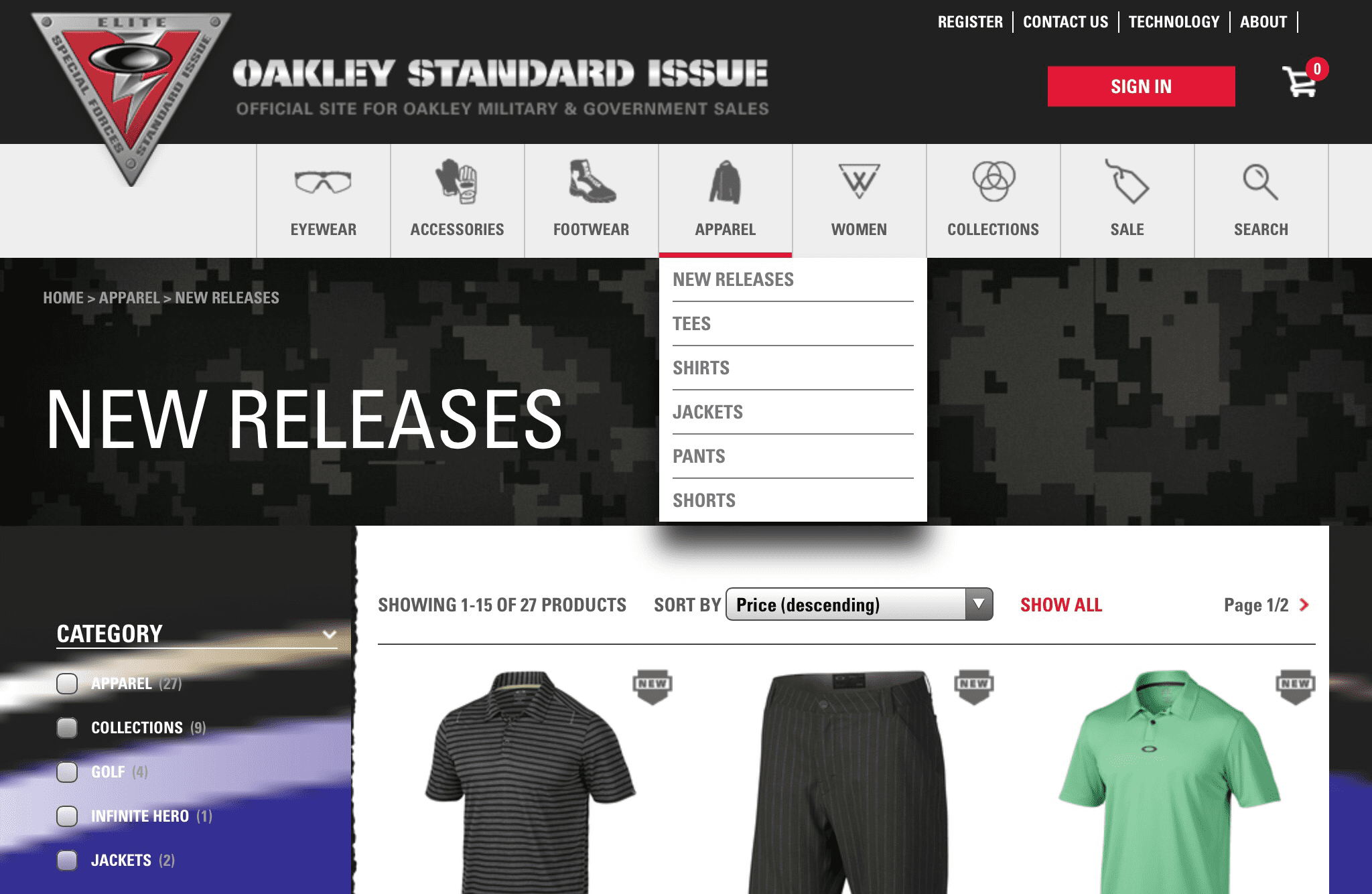 Oakley SI Launches New Site - Soldier Systems Daily