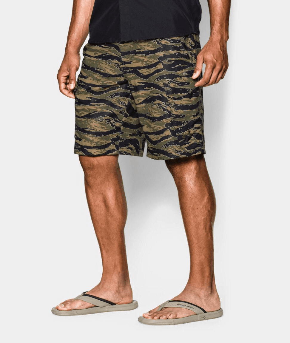 Tiger Stripe Camo Men's Hybrid Shorts