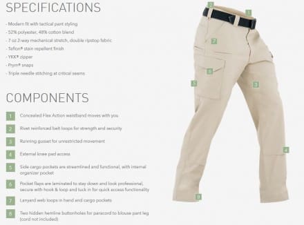 First Tactical – Tactix Pants - Soldier Systems Daily