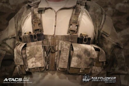 UW GEN V SPLIT FRONT CHEST RIG IN A-TACS AU CAMO