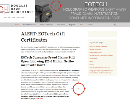 EOTech Lawsuit