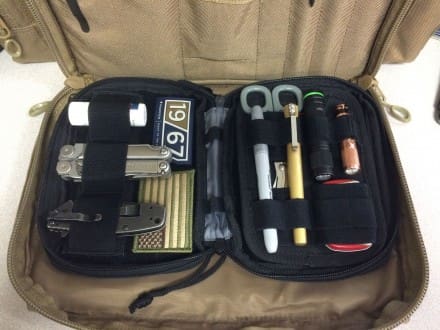 Propper 7x5 pocket organizer loaded